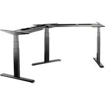 Logilink Sitz-/Steh-Schreibtischgestell elektrisch höhenverstellbar, ergonomisch Höhen-Bereich: 920 bis 1280mm (B x T) 1815 x 1115 x 620 mm Schwarz