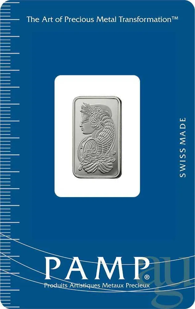 5 Gramm Platinbarren PAMP Fortuna