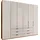 Wiemann Drehtürenschrank Monaco 246,9 x 236 x 58 cm Beige/Braun
