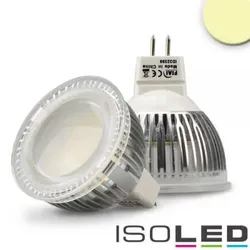 6W SMD Leuchtmittel warmweiß MR16 GU5.3 12V 520lm diffus 2700K EEK F [A-G]