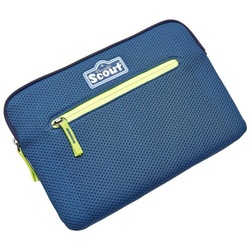 Scout Schulranzen Tablettasche 11 Zoll Blau (1 Stück), 11-Zoll, Notebook, I-Pad, Laptop blau