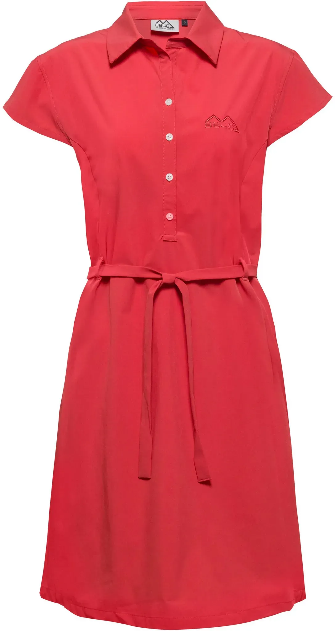 8848 Outdoor Kurzarmkleid Damen in cayenne, Größe XXL - rot