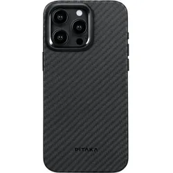 Pitaka MagEZ Case Pro 4 1500D for iP 15 Pro Black/Grey Twill