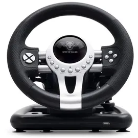 Spirit Of Gamer Race Wheel Pro 2 Lenkrad Schwarz/Silber PS4/PC/Xbox One