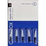 2x 5 Curaprox Interdentalbürsten CPS 15 Regular schwarz konisch(1,8 bis 5,0 mm)