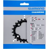 Shimano Deore FC-M617 Kettenblatt, schwarz, 24 Zähne