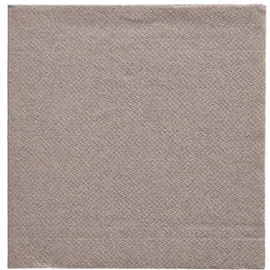 Papstar Servietten "DAILY Collection" 1/4-Falz 24 cm x 24 cm grau,
