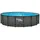 Summer Waves Elite Frame Pool 549 x 132 cm Rattan-Optik grau