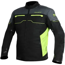 Trilobite All Ride Textiljacke wasserdicht - Schwarz/Grau/Neon-Gelb - L