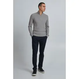 CASUAL FRIDAY "Strickpullover CFKarlo", Herren, Gr. XL, grau (light grau melange), Obermaterial: 100% Baumwolle CO., Pullover