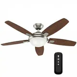 Hunter Fans Contempo BN 132 cm Deckenventilator chrom gebürstet