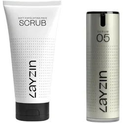 LAYZIN Sanfte Peeling- und Pflegeprodukte für empfindliche Haut 