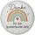 speecheese Regenbogen Magnet rund mit Spruch Danke für die kunterbunte Zeit Perfekte Präsentidee für Erzieher und Erzieherinnen in Kita und Kindergarten bunt und von Herzen