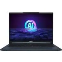 MSI Stealth 16 AI Studio 16'' Intel Core Ultra 7 155H 32 GB RAM 1 TB SSD NVIDIA GeForce Win 11 Schwarz