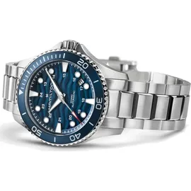 Hamilton Khaki Navy Scuba Auto Leder 40 mm H82425140