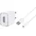 Vivanco USB-Ladekabel USB 2.0 USB-A Stecker, Apple Lightning Stecker 1.20m Weiß beidseitig verwendbarer Stecker (60018)