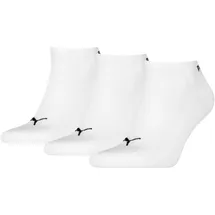 Puma Cushioned Sneakersocken 3er Pack Weiß 43-46