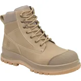 CARHARTT Detroit 6’’ S3 ZIP Boot, dark khaki 38