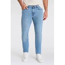Slim-fit-Jeans BOSS ORANGE "DELAWARE BO", Herren, Gr. 36, Länge 32, blau (bright blau430), Denim/Jeans, Obermaterial: 98% Baumwolle, 2% Elasthan, unifarben, casual, slim fit, Jeans