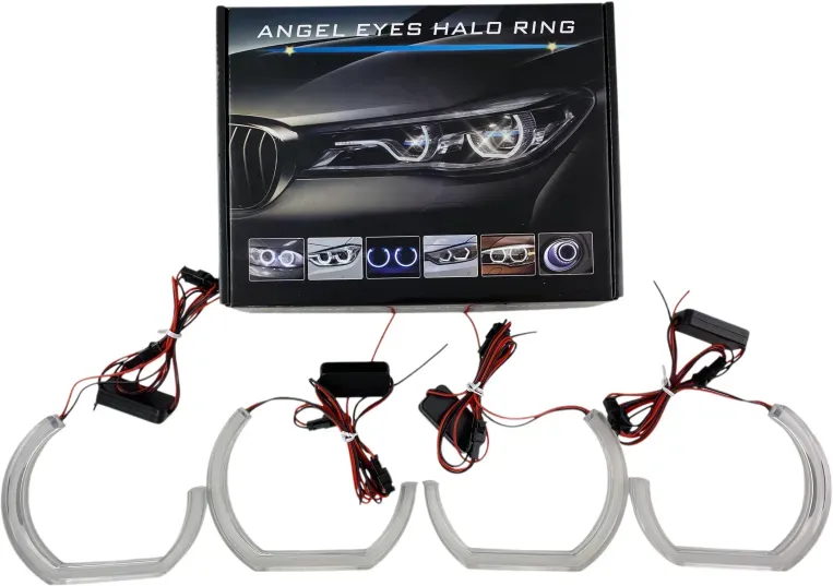 Kristall-Engelsaugen für BMW E90 / E92 (2005–2009) / F10 – U-Design / Crystal