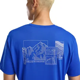 Jack Wolfskin Vonnan Graphic T M blau M