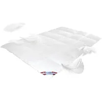 Bach's Betten Welt Mega Preis Canada Daunendecke Ganzjahresdecke 100% Natur extra weiche Daunen Federn (135 x 200 cm)