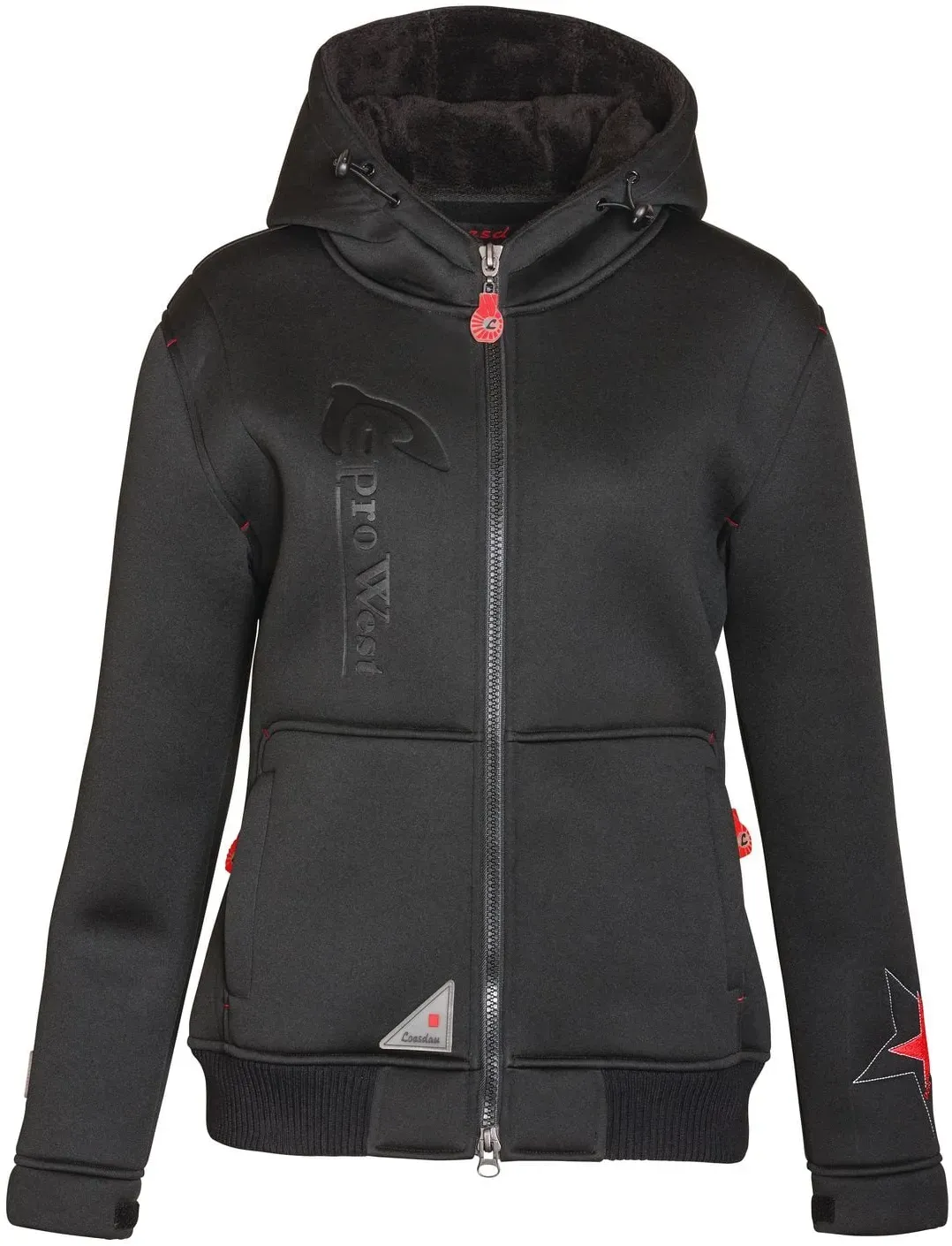L-pro West Reit- und Freizeitjacke, für Kinder schwarz 128