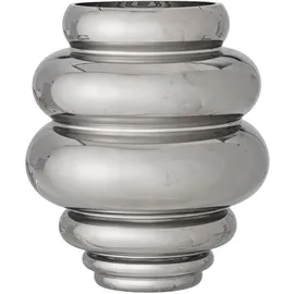 Bloomingville Zorya Vase, Silber, Glas