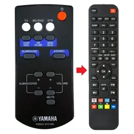 effireli FSR60 WY57800 Fernbedienung für Yamaha Soundbar