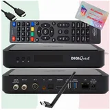 DIGIQuest TiVuSat Satellit Schwarz