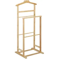 Relaxdays Herrendiener Bambus 98,5 x 47 x 36 cm Natur