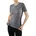 Damen Funktionsshirt kurzarm grey-heather
