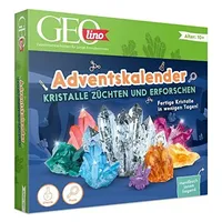 FRANZIS 67186 GEOlino Adventskalender Kristalle züchten und erforschen Spielzeug