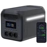 Tragbare Powerstation & Solar-Generator 1.229 Wh, USV, App, 1.800 W