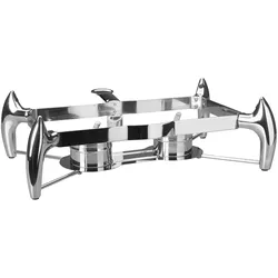 Lacor – Chafing Dish Luxe Inox Gastronorm 1/1. Unterstützung für die Gastronomie