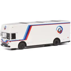 MB Renntransporter im BMW Design Modell von Schuco 1:87