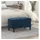 vidaXL Sitzbank Hadlee Blau 70 x 35 x 41 cm