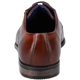 Bugatti Herren Businessschuhe, Männer Business Schnürer,Strassenschuhe,Schnuerung,lace-up Shoes,Low-tie,schnürschuhe,Cognac (6300),44 EU / 9 UK