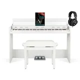 FunKey DP-1088 WM Digitalpiano Set inkl. Bank, Kopfhörer und Schule