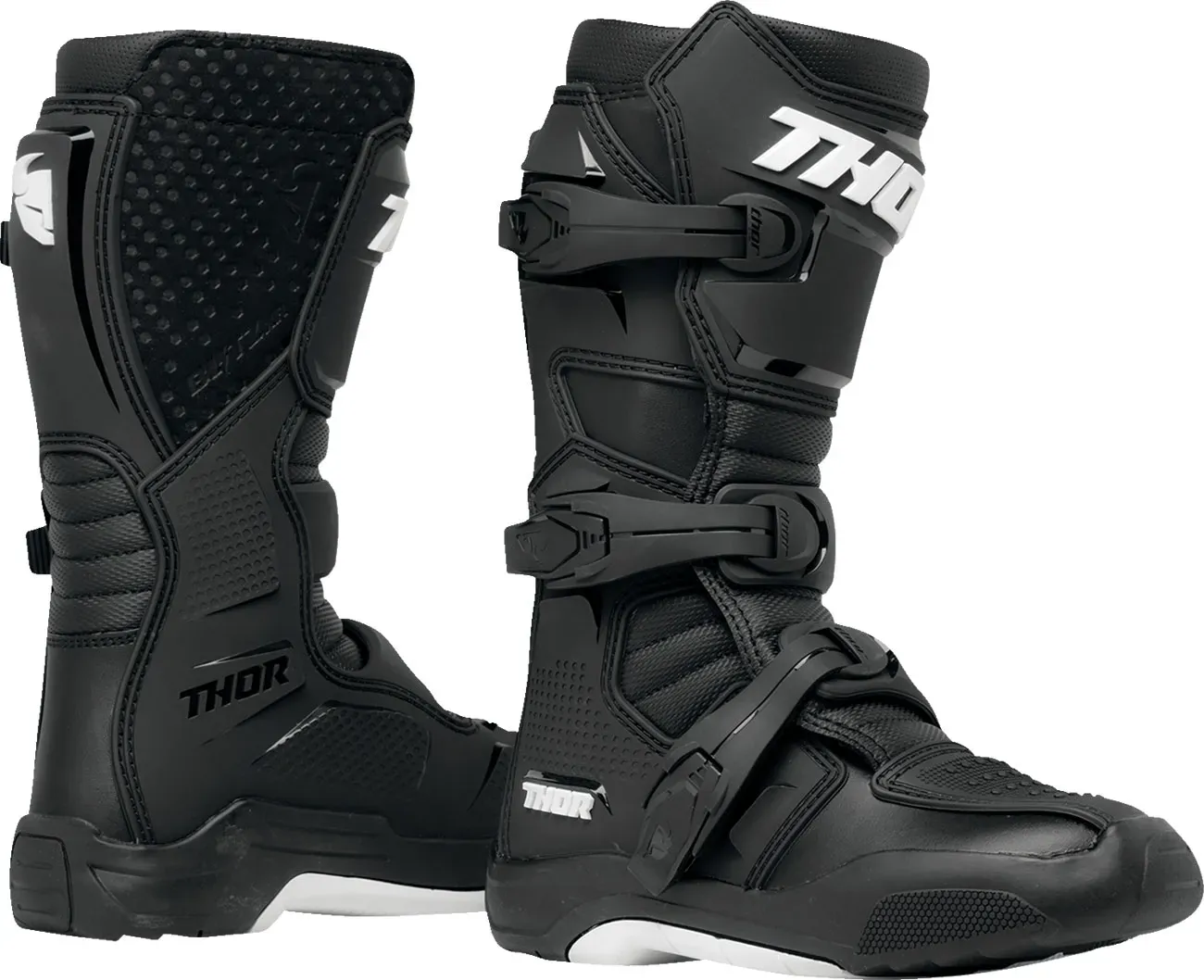 Thor Blitz XR, bottes enfants - Noir/Blanc - 5 US