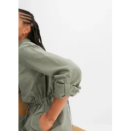 bonprix Midikleid A-Linie Grün 38