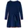 vidaXL Kinderkleid mit Langen Ärmeln Marineblau 128