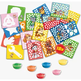 SES Creative Fingerfarbe 18 Karten mehrfarbig