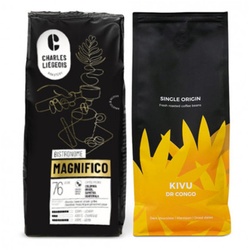 Kaffeebohnen-Set Kivu + Magnifico