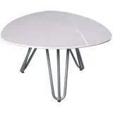 Garden Pleasure EMILIA Beistelltisch Stein grau 68,0 x 68,0 x 39,0 cm
