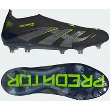 adidas Predator Elite Laceless FG Nockenschuhe, schwarz, Größe 42 2/3 - Core Black/Carbon/Lemon / 42 2⁄3