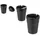 Out of the Blue Rauchfreier Aschenbecher schwarz – 10 x 8 cm – geruchsreduzierend & stilvoll – ideal für Innenräume, rauchfreie Umgebung & saubere Luft