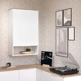 Vicco Hängeschrank Holzwerkstoff 60 x 100 cm Weiß mit Tür