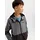 Jack & Jones Junior Jjerush Outdoorjacke Schwarz/Grau/Weiß 140