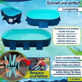 Best Direct Foldable Pool 348 l